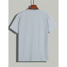 Cool Dressing Down Teddy Bear Print T Shirt, Tees For Men, Casual Short Sleeve Tshirt For Summer Spring Fall, Tops As Gifts