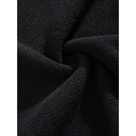 Men's Stylish Loose Pattern Sweatshirt, Casual Breathable Lapel Long Sleeve Zip Up Top For City Walk Street Hanging Outdoor Activities