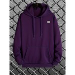 Men's Long Sleeve Pattern Print,Hoodies Street Casual Sports And Fashionable With Kangaroo Pocket Sweatshirt,Suitable For Outdoor Sports,For Autumn And Winter, Fashionable And Versatile