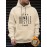 Stay Humble & Hustle Print Hoodie, Cool Hoodies For Men, Men's Casual Graphic Design Pullover Hooded Sweatshirt With Kangaroo Pocket Streetwear For Winter Fall, As Gifts